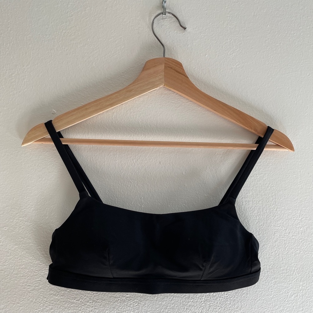 Madewell Sport Bikini Top Black